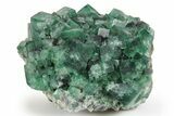 Fluorescent Green Fluorite Cluster - Diana Maria Mine, England #261750-1